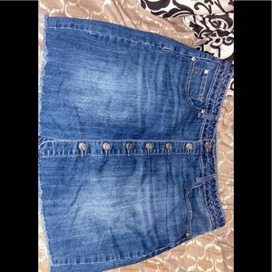 Denim skirt